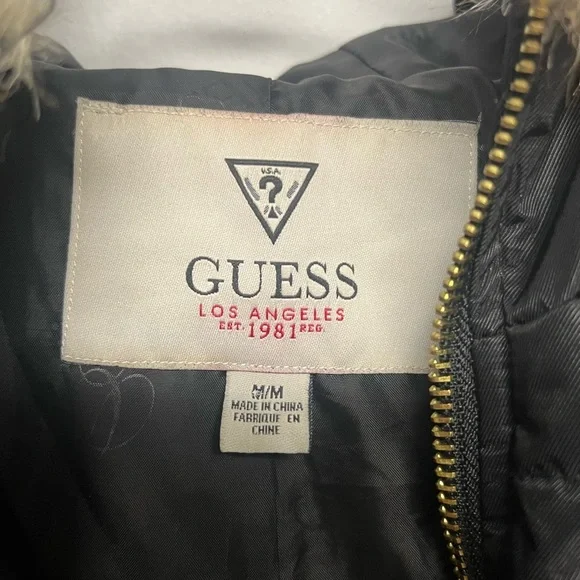 Guess Belted Coat M - Picture 3 of 4